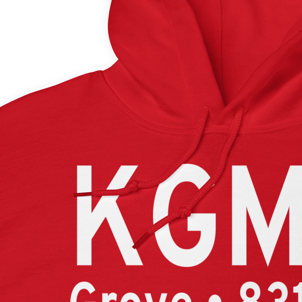 Grove Municipal Airport (KGMJ) ICAO Hoodie Sweatshirt 