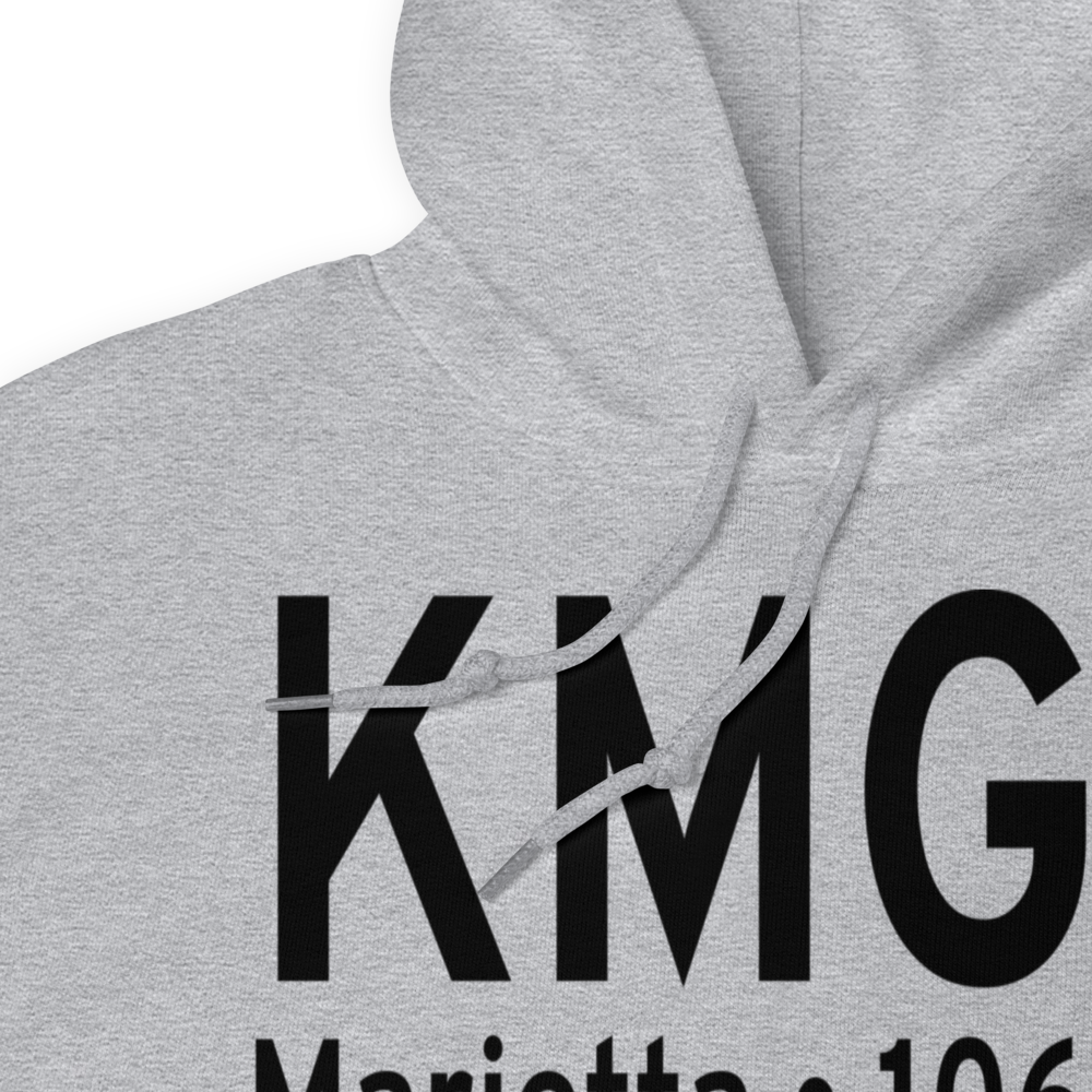 Dobbins Air Reserve Base (KMGE) ICAO Hoodie Sweatshirt 