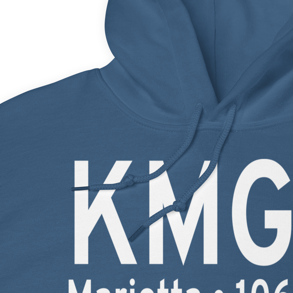 Dobbins Air Reserve Base (KMGE) ICAO Hoodie Sweatshirt 