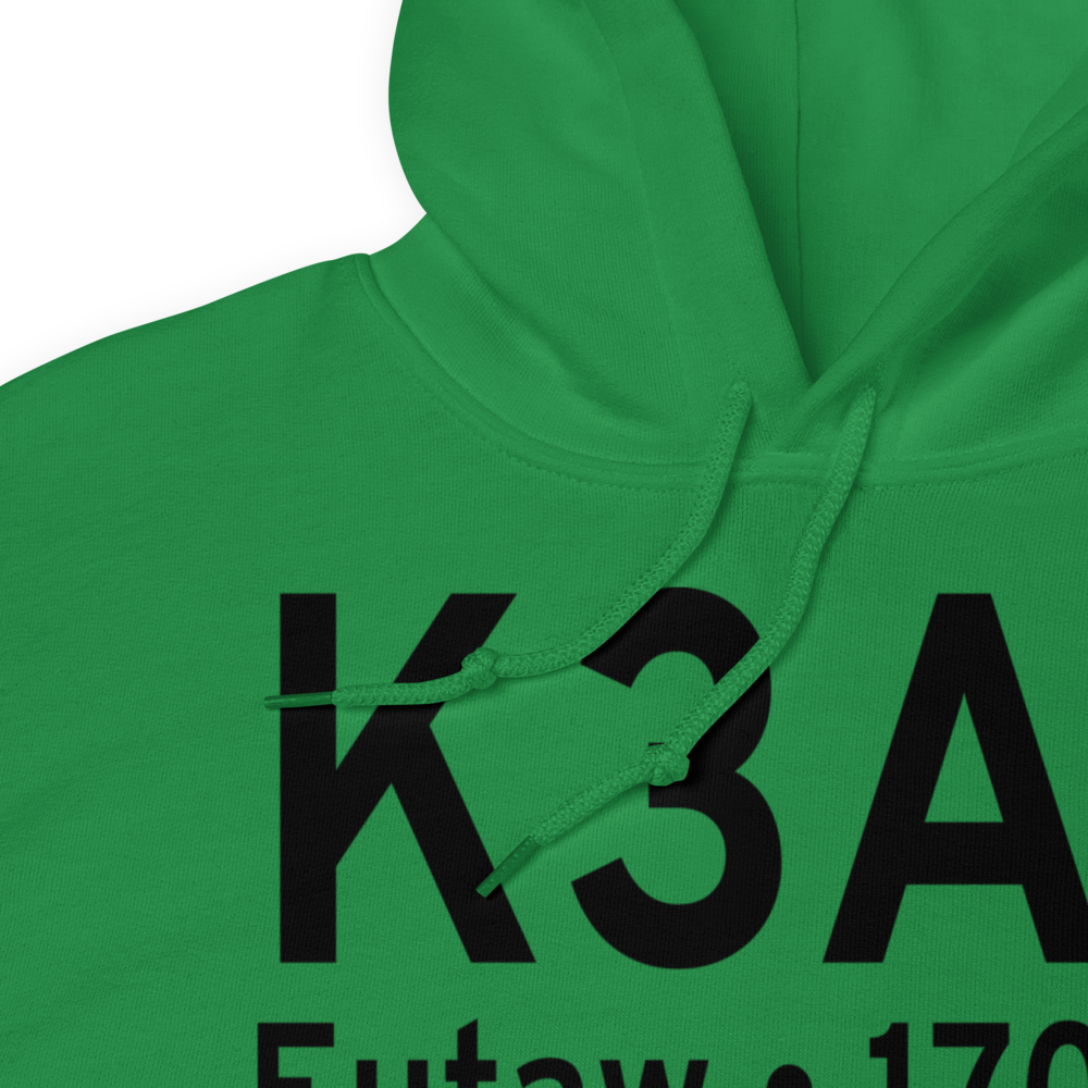 Eutaw Municipal Airport (K3A7) ICAO Hoodie Sweatshirt 