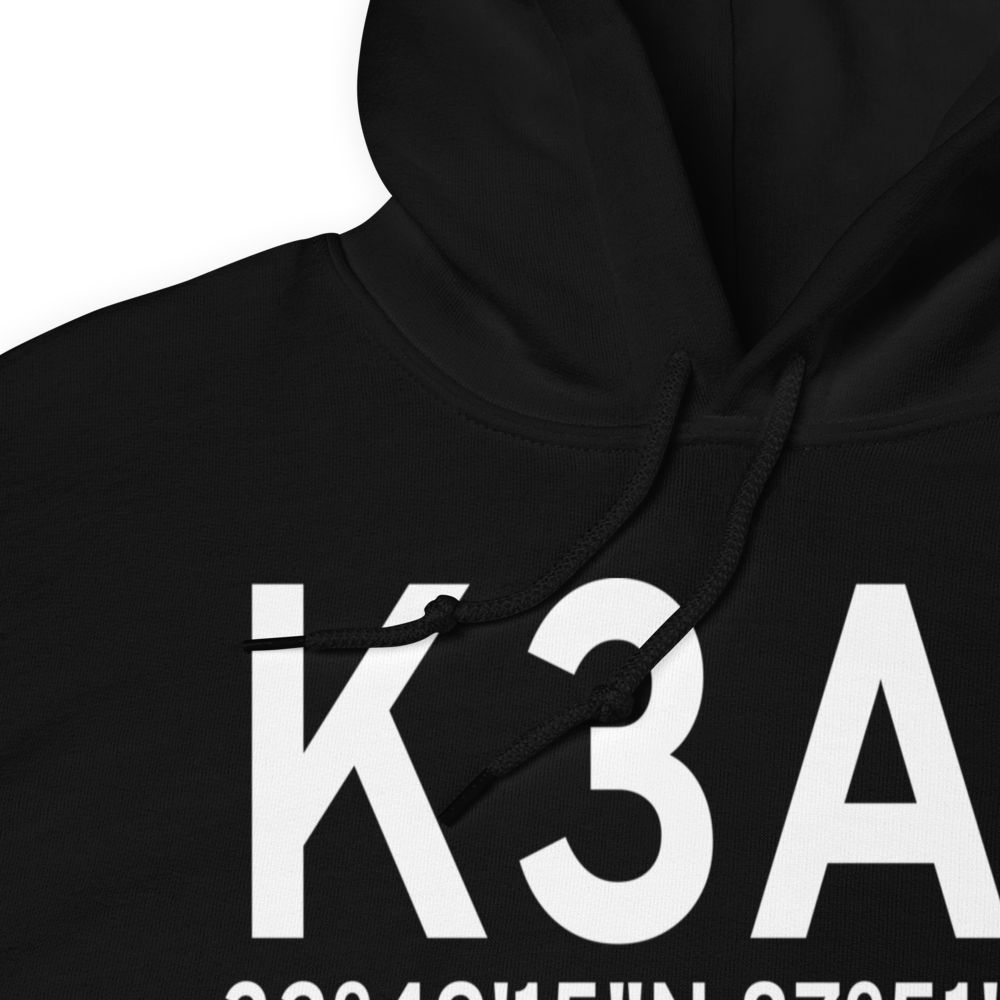 Eutaw Municipal Airport (K3A7) ICAO Hoodie Sweatshirt 