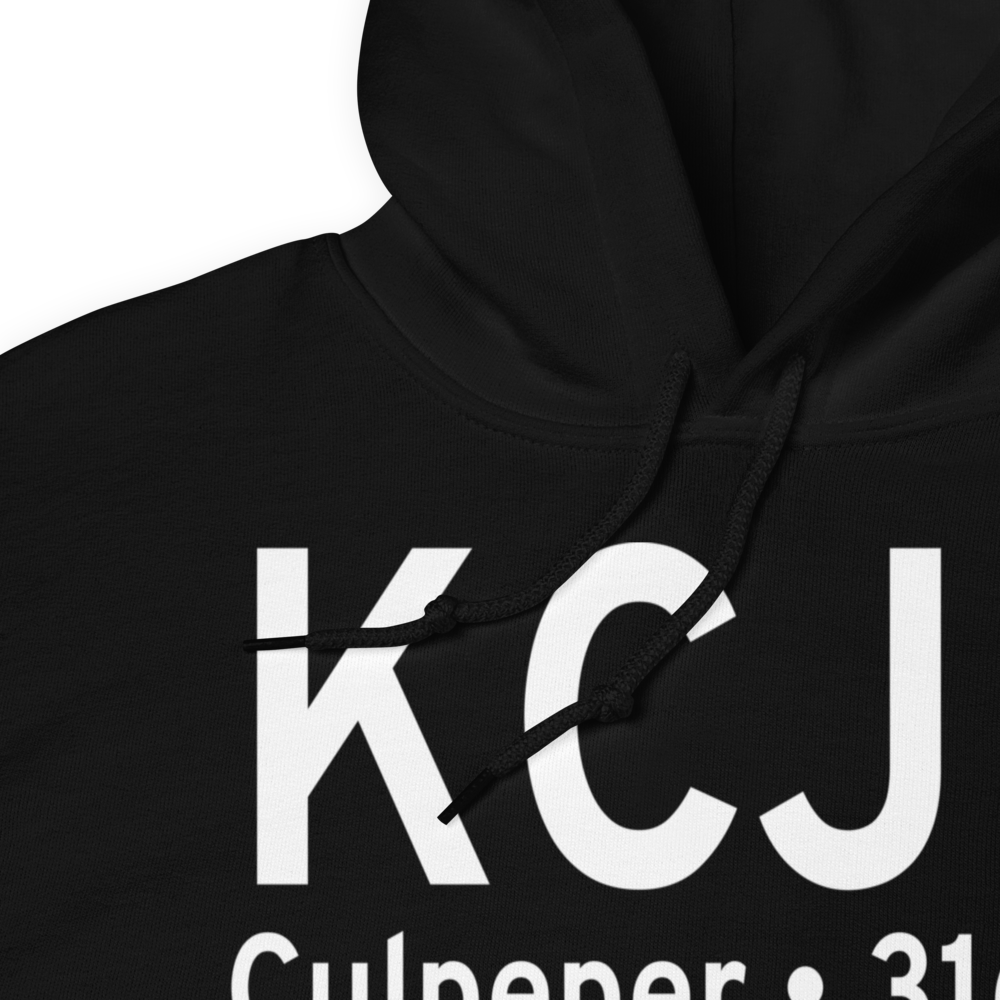 Culpeper Regional Airport (KCJR) ICAO Hoodie Sweatshirt 