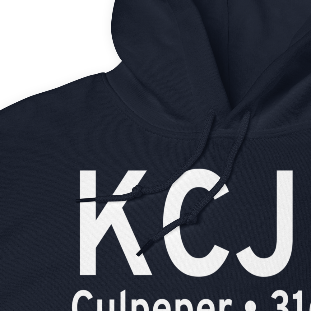 Culpeper Regional Airport (KCJR) ICAO Hoodie Sweatshirt 