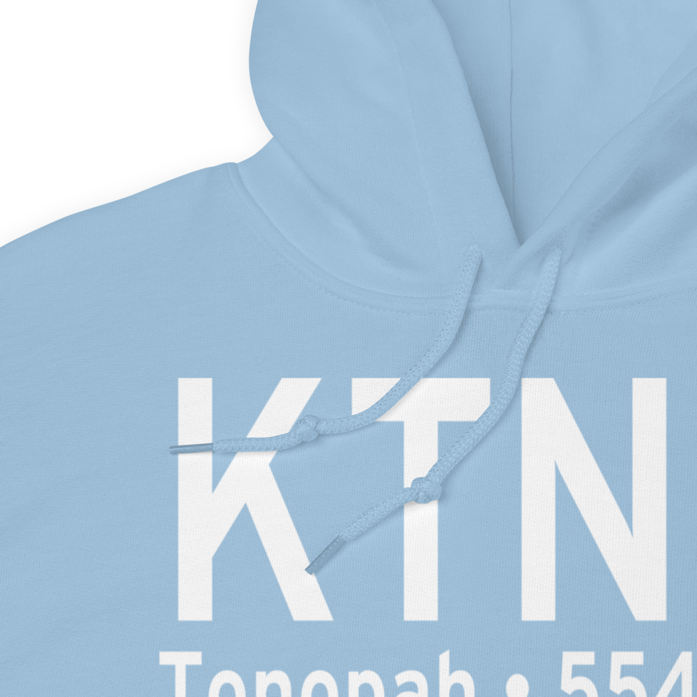 Tonopah Test Range Airport (KTNX) ICAO Hoodie Sweatshirt 