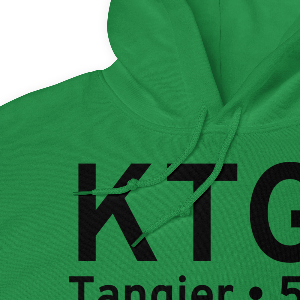Tangier Island Airport (KTGI) ICAO Hoodie Sweatshirt 