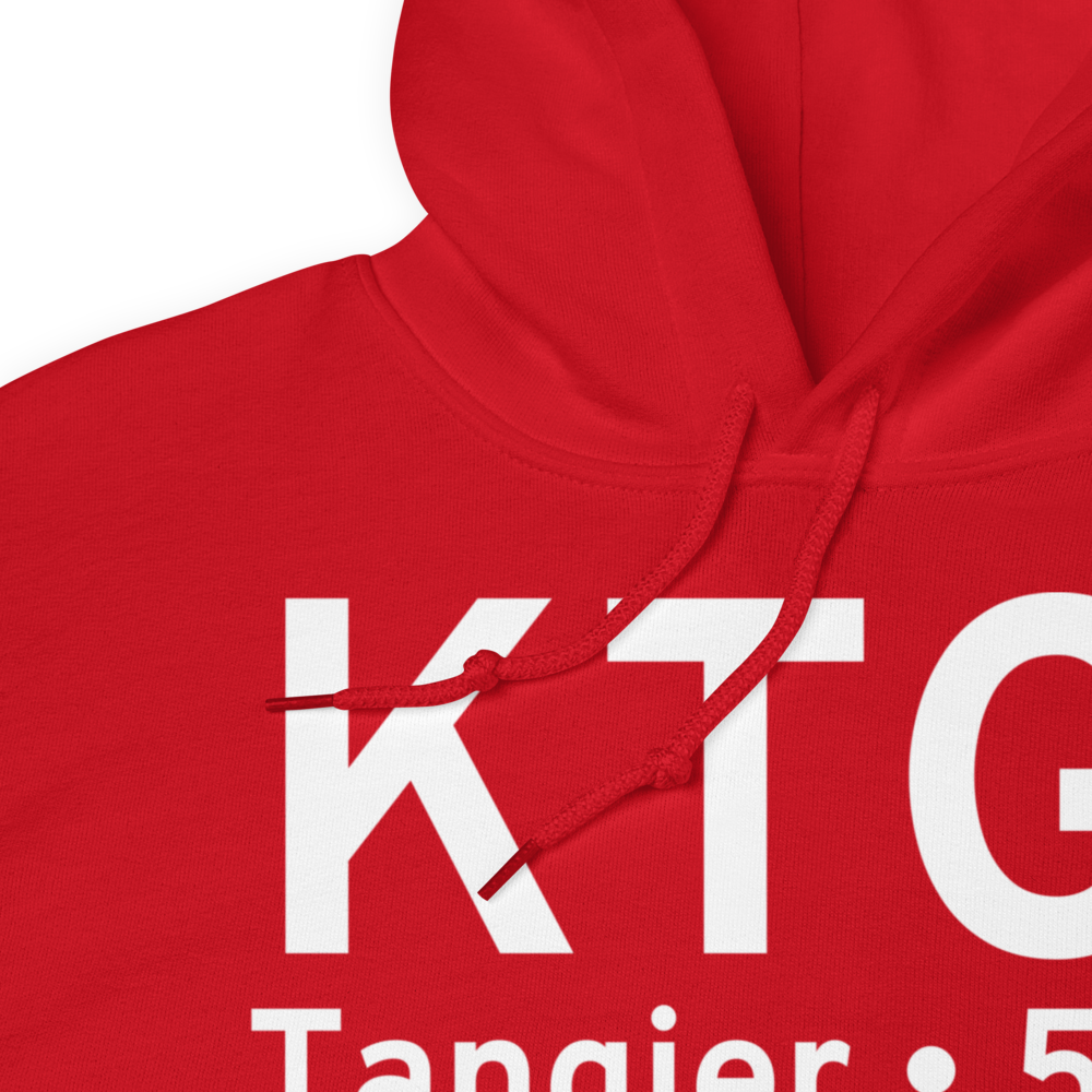 Tangier Island Airport (KTGI) ICAO Hoodie Sweatshirt 