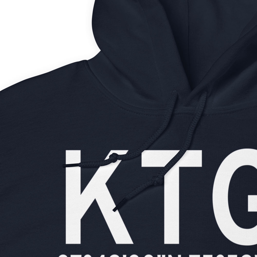 Tangier Island Airport (KTGI) ICAO Hoodie Sweatshirt 