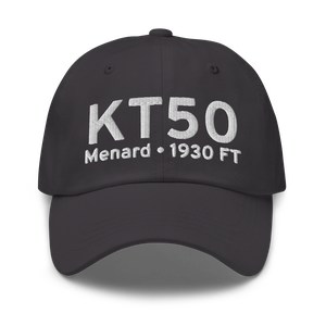 Menard County Airport (KT50) ICAO Hat