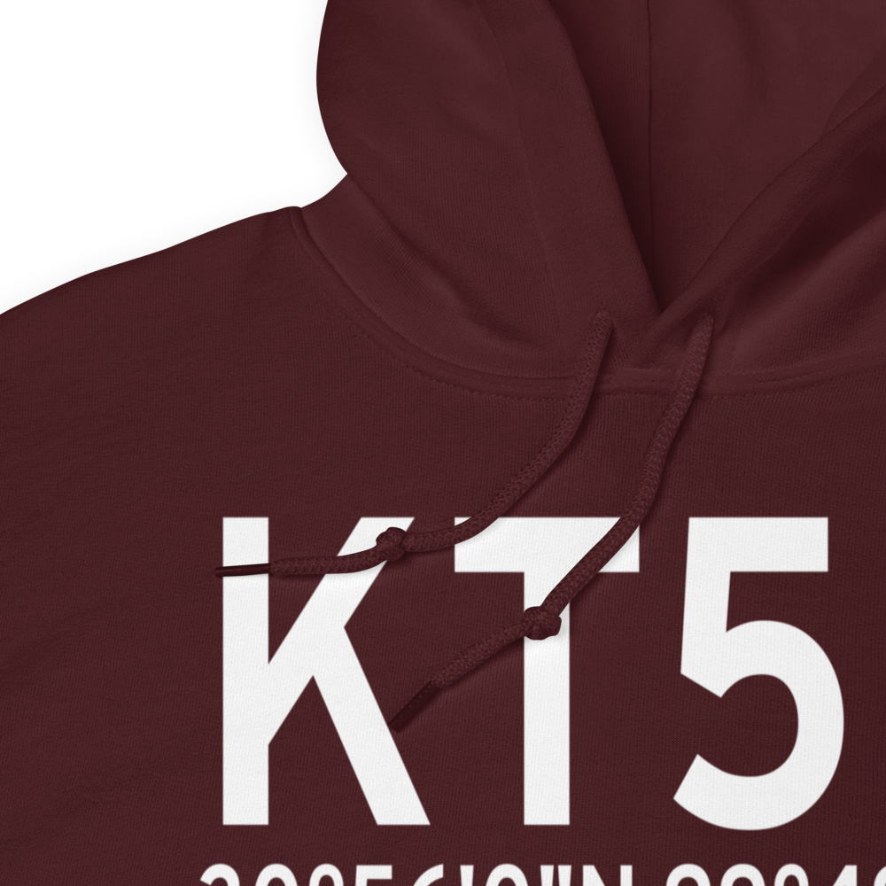 Menard County Airport (KT50) ICAO Hoodie Sweatshirt 