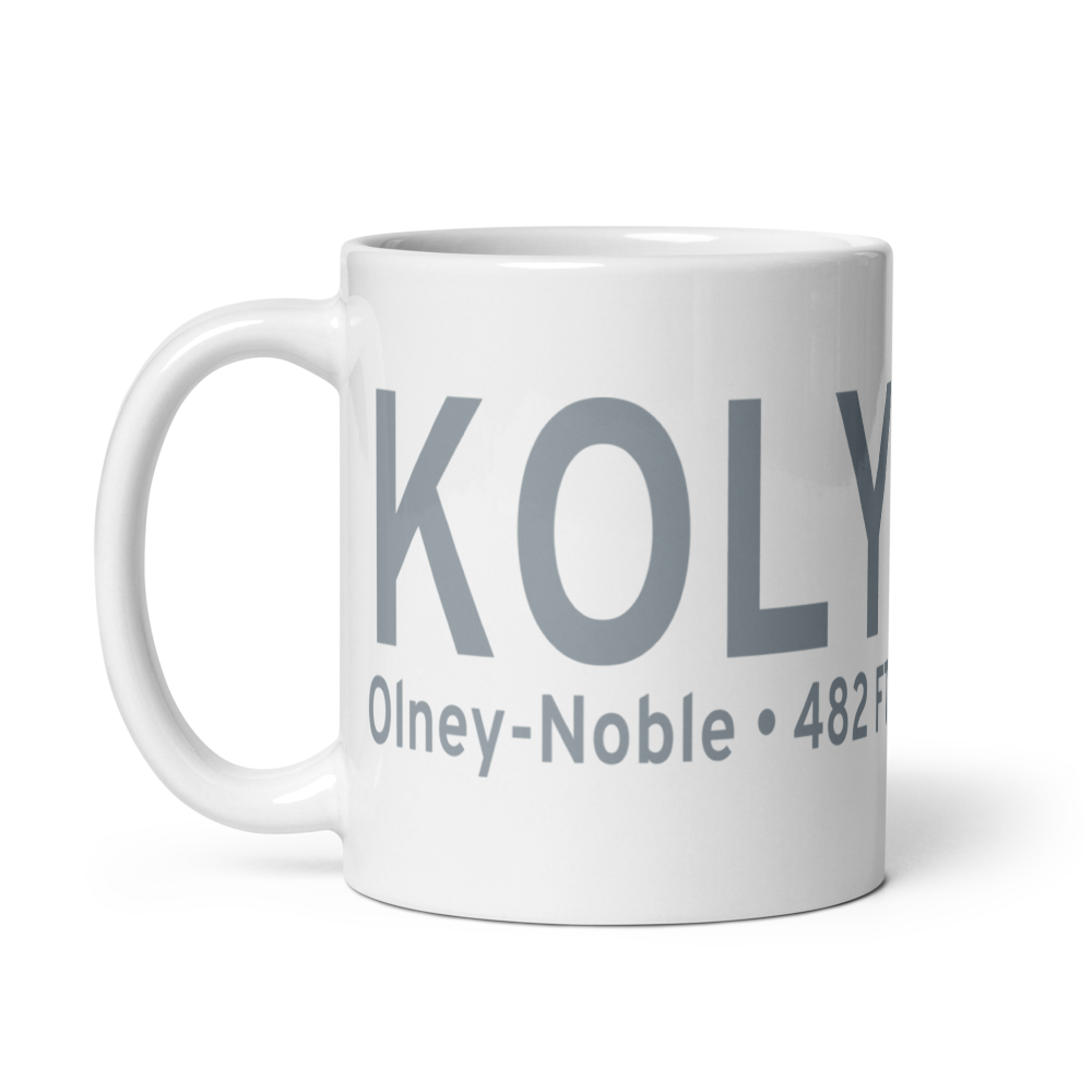 Olney Noble Airport (KOLY) ICAO Mug 