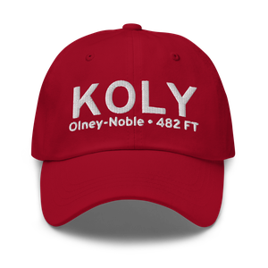 Olney Noble Airport (KOLY) ICAO Hat