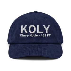 Olney Noble Airport (KOLY) ICAO Hat