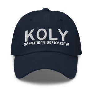 Olney Noble Airport (KOLY) ICAO Hat