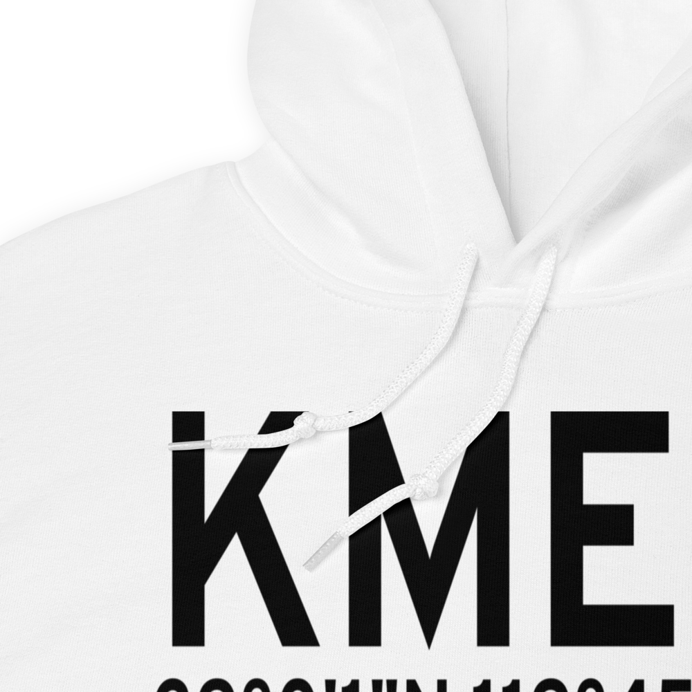 Minden-Tahoe Airport (KMEV) ICAO Hoodie Sweatshirt 