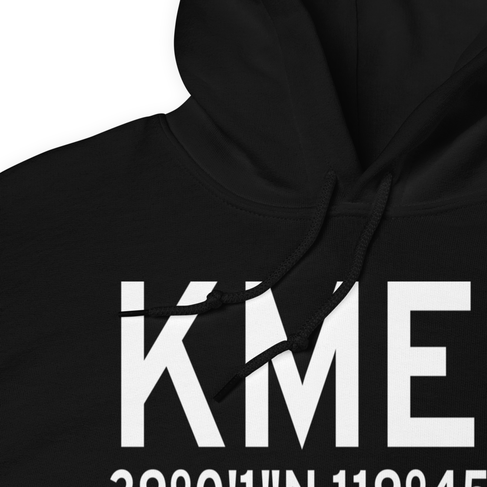 Minden-Tahoe Airport (KMEV) ICAO Hoodie Sweatshirt 