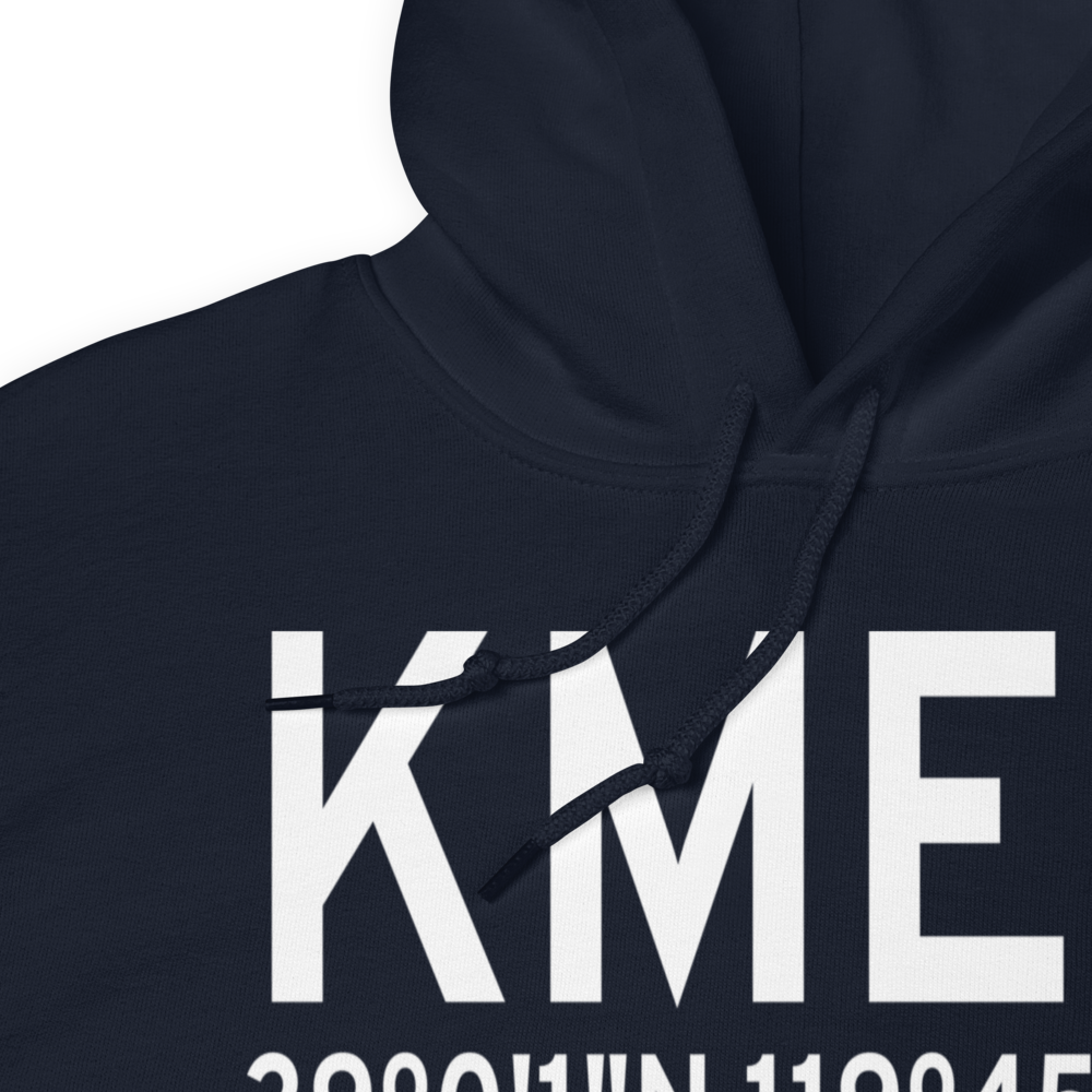 Minden-Tahoe Airport (KMEV) ICAO Hoodie Sweatshirt 