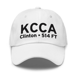 Clinton Municipal Airport (KCCA) ICAO Hat