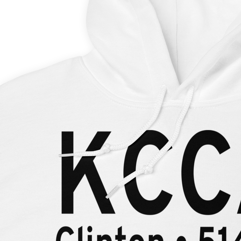 Clinton Municipal Airport (KCCA) ICAO Hoodie Sweatshirt 