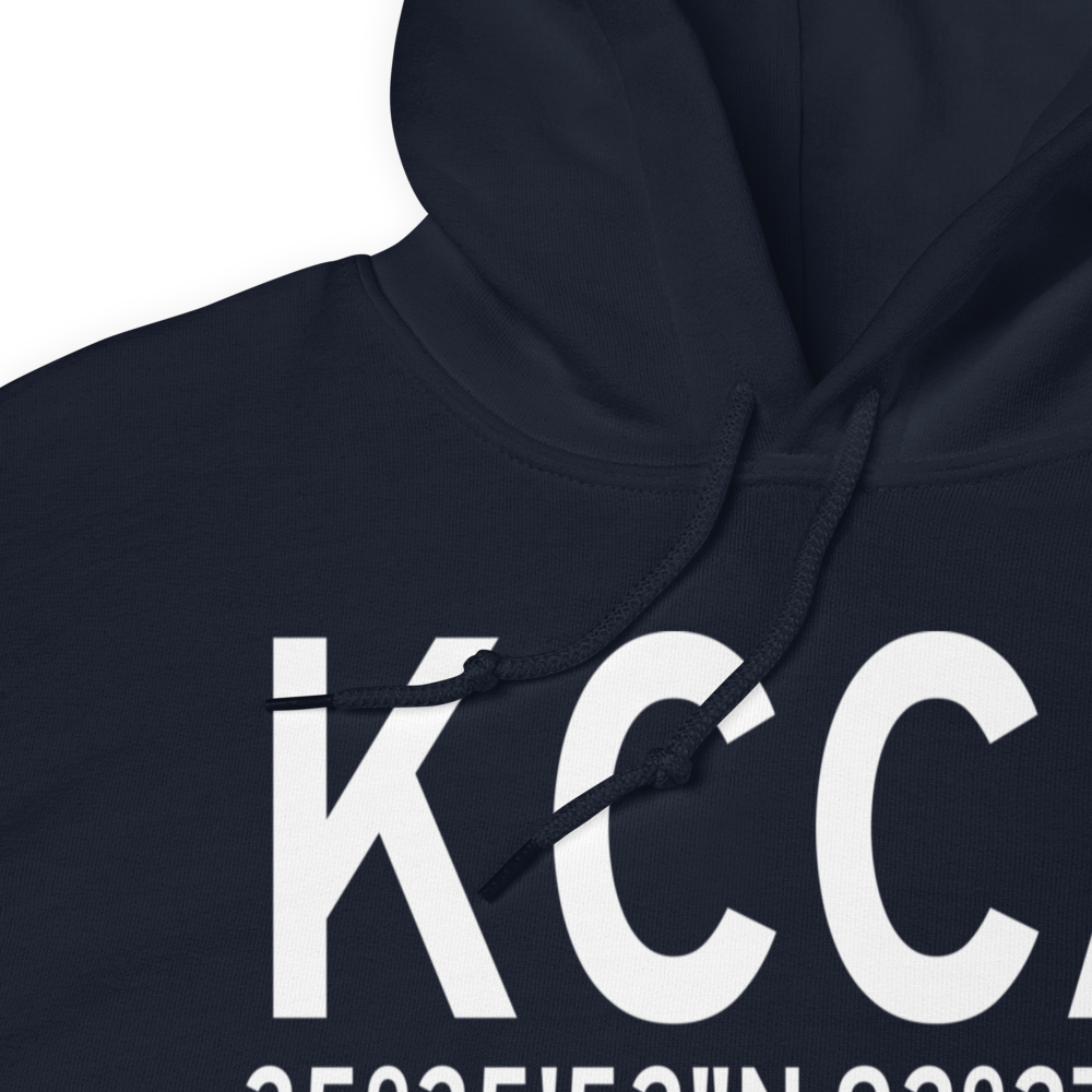 Clinton Municipal Airport (KCCA) ICAO Hoodie Sweatshirt 