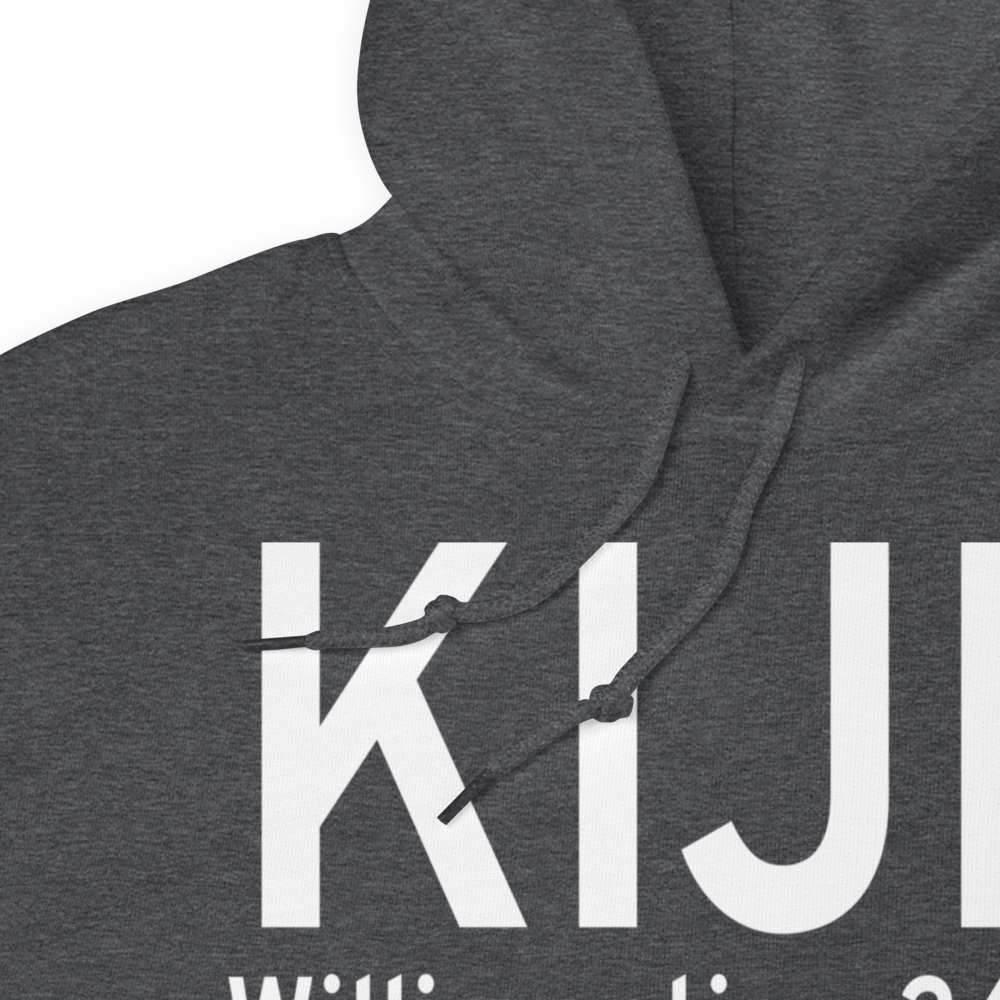 Windham Airport (KIJD) ICAO Hoodie Sweatshirt 