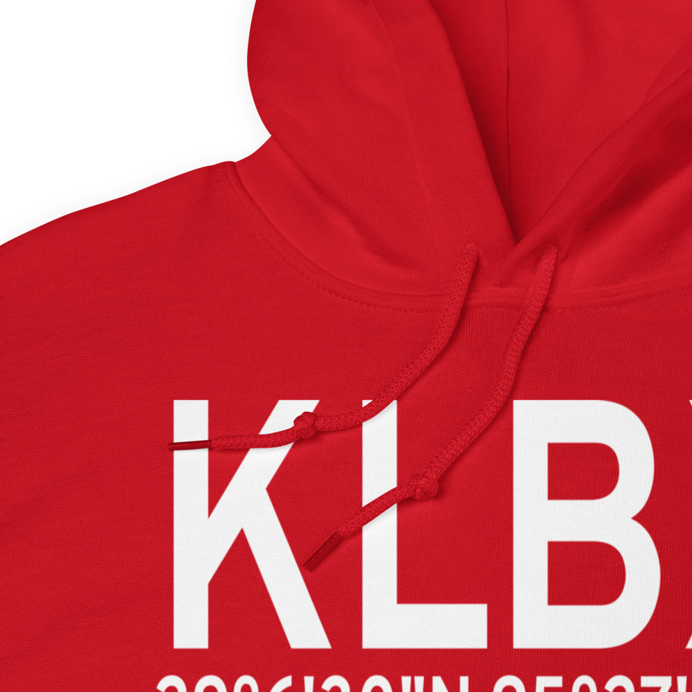Texas Gulf Coast Regional Airport (KLBX) ICAO Hoodie Sweatshirt 