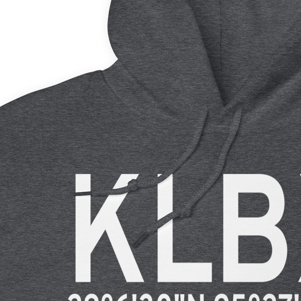 Texas Gulf Coast Regional Airport (KLBX) ICAO Hoodie Sweatshirt 