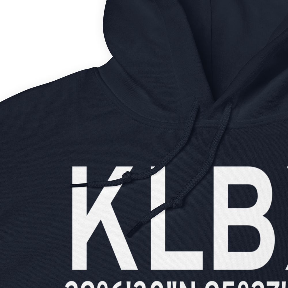 Texas Gulf Coast Regional Airport (KLBX) ICAO Hoodie Sweatshirt 