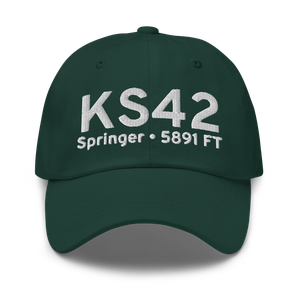 Springer Municipal Airport (KS42) ICAO Hat