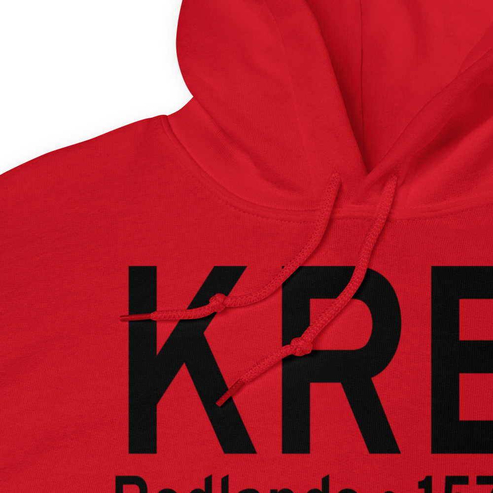 Redlands Municipal Airport (KREI) ICAO Hoodie Sweatshirt 