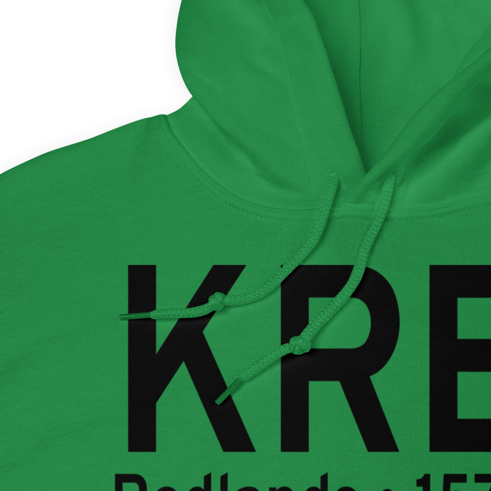 Redlands Municipal Airport (KREI) ICAO Hoodie Sweatshirt 