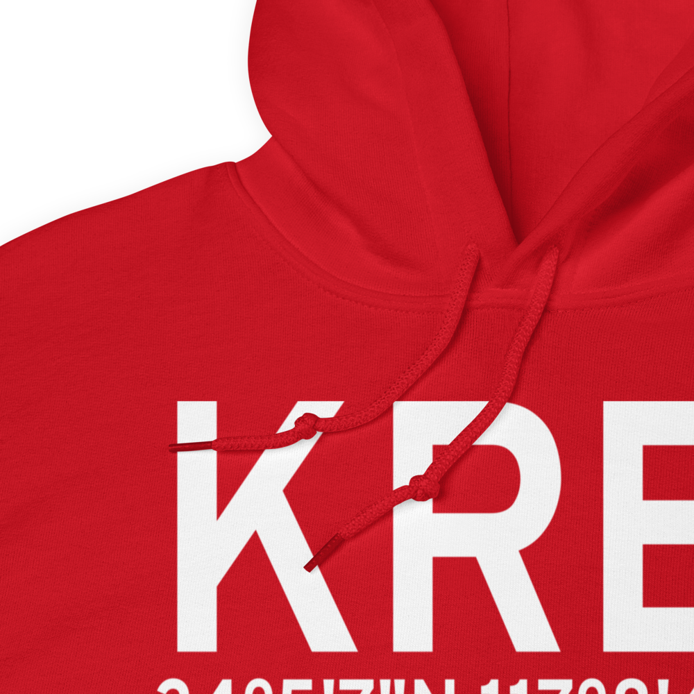 Redlands Municipal Airport (KREI) ICAO Hoodie Sweatshirt 