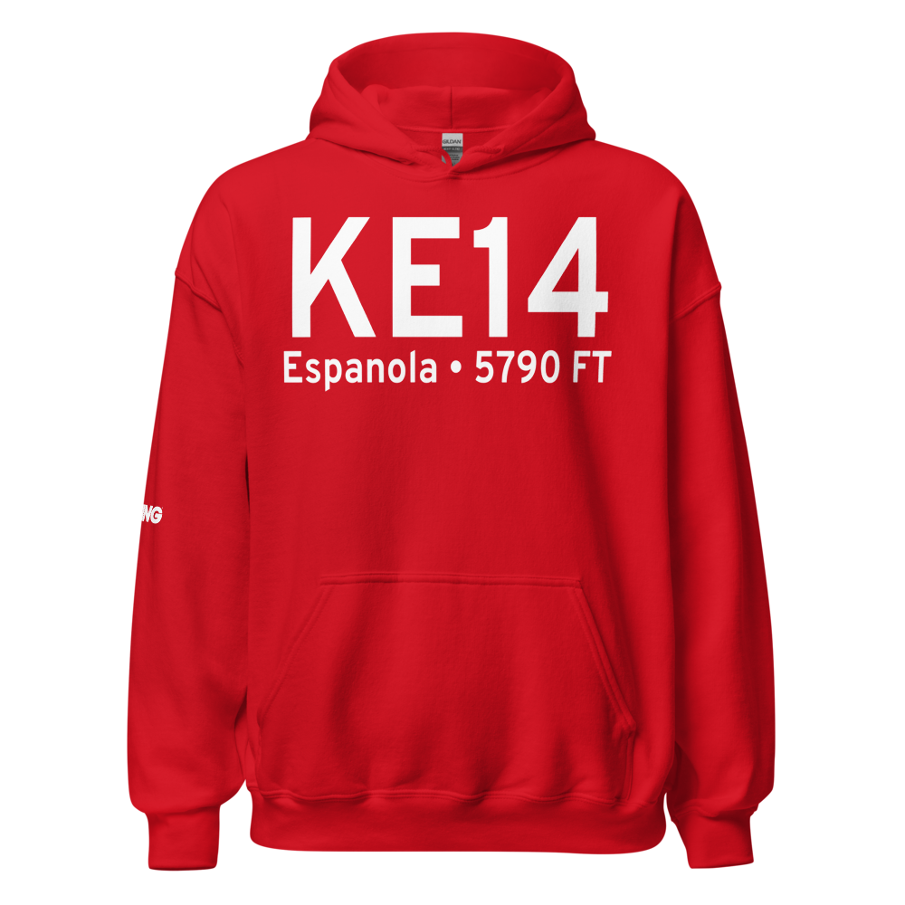 Ohkay Owingeh Airport (KE14) ICAO Hoodie Sweatshirt 