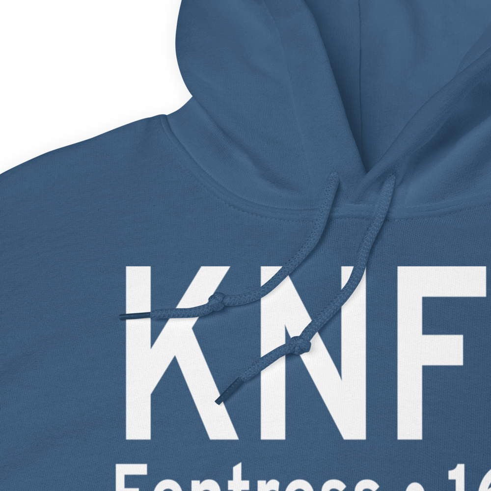 Fentress Naval Auxiliary Landing Field (KNFE) ICAO Hoodie Sweatshirt 