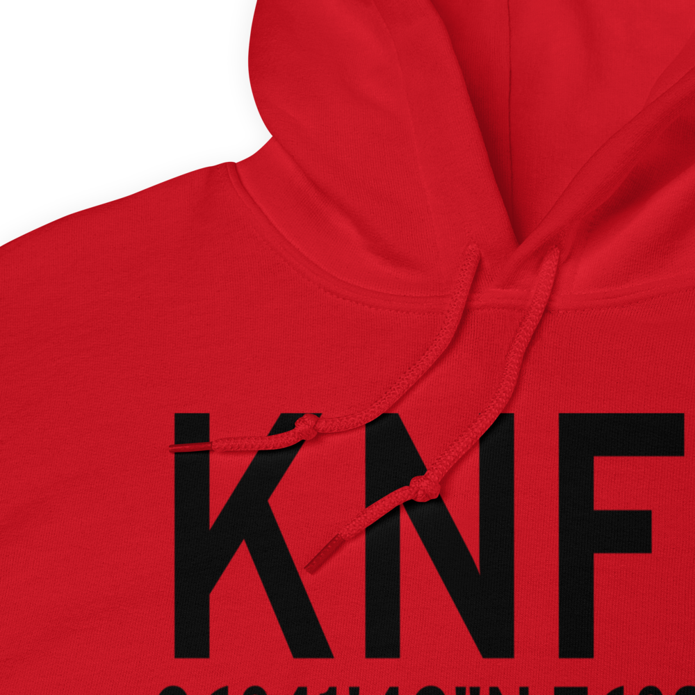 Fentress Naval Auxiliary Landing Field (KNFE) ICAO Hoodie Sweatshirt 