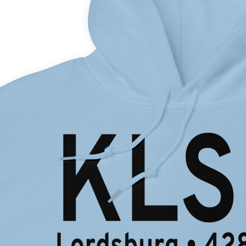 Lordsburg Municipal Airport (KLSB) ICAO Hoodie Sweatshirt 