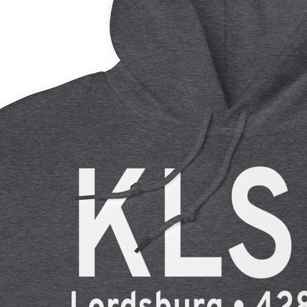 Lordsburg Municipal Airport (KLSB) ICAO Hoodie Sweatshirt 