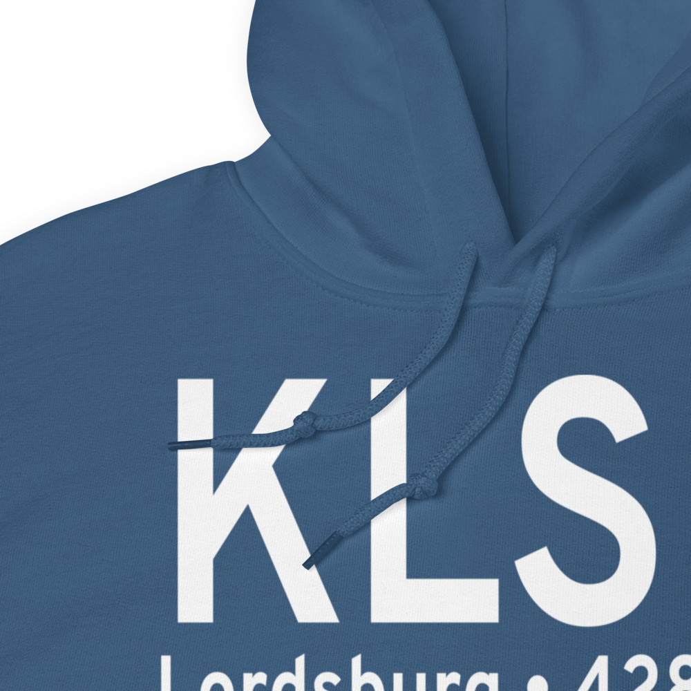 Lordsburg Municipal Airport (KLSB) ICAO Hoodie Sweatshirt 