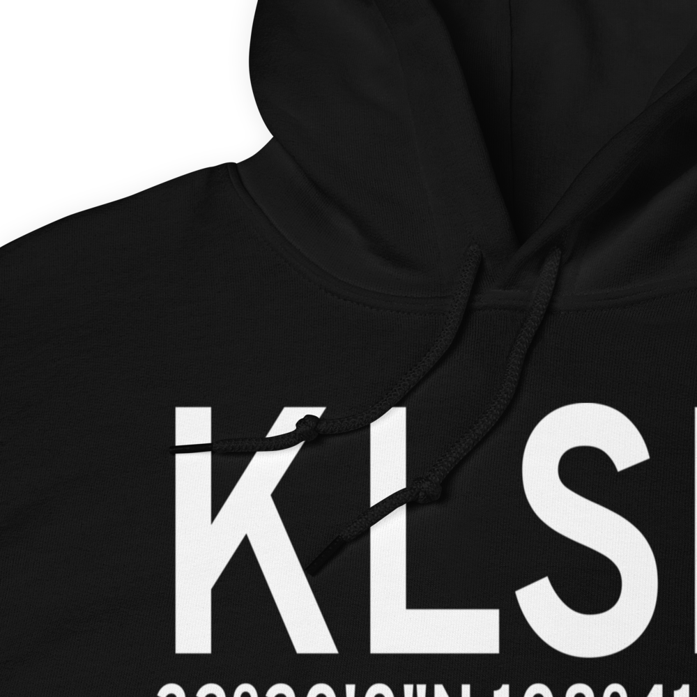 Lordsburg Municipal Airport (KLSB) ICAO Hoodie Sweatshirt 