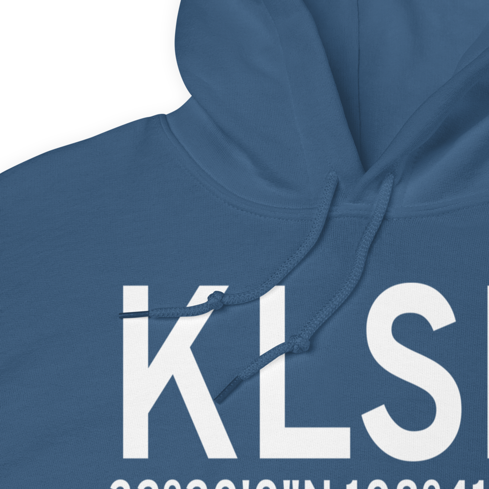 Lordsburg Municipal Airport (KLSB) ICAO Hoodie Sweatshirt 