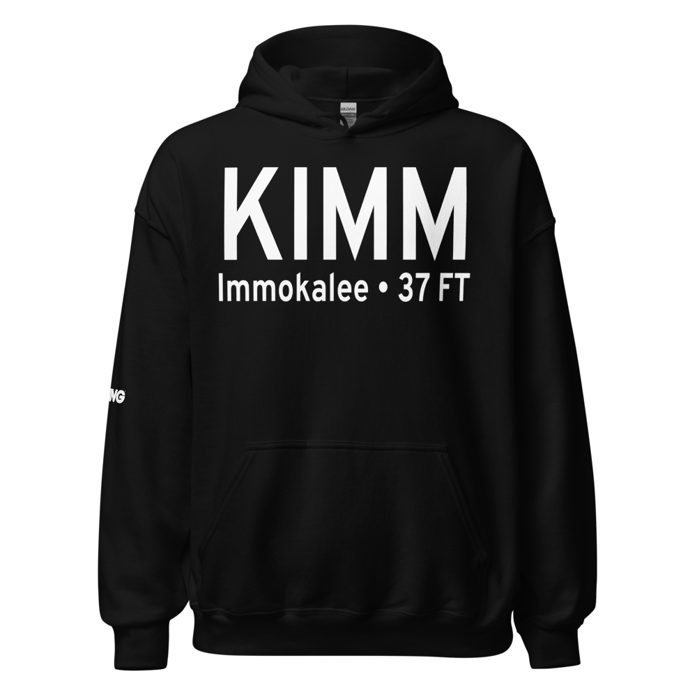 Immokalee Regional Airport (KIMM) ICAO Hoodie Sweatshirt 