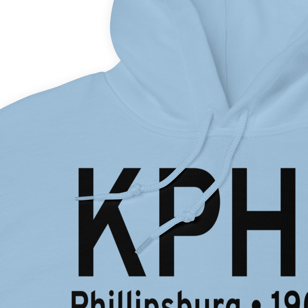 Phillipsburg Municipal Airport (KPHG) ICAO Hoodie Sweatshirt 