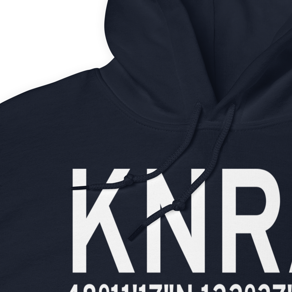 Coupeville Nolf Airport (KNRA) ICAO Hoodie Sweatshirt 
