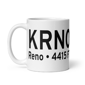 Reno Tahoe International Airport (KRNO) ICAO Mug