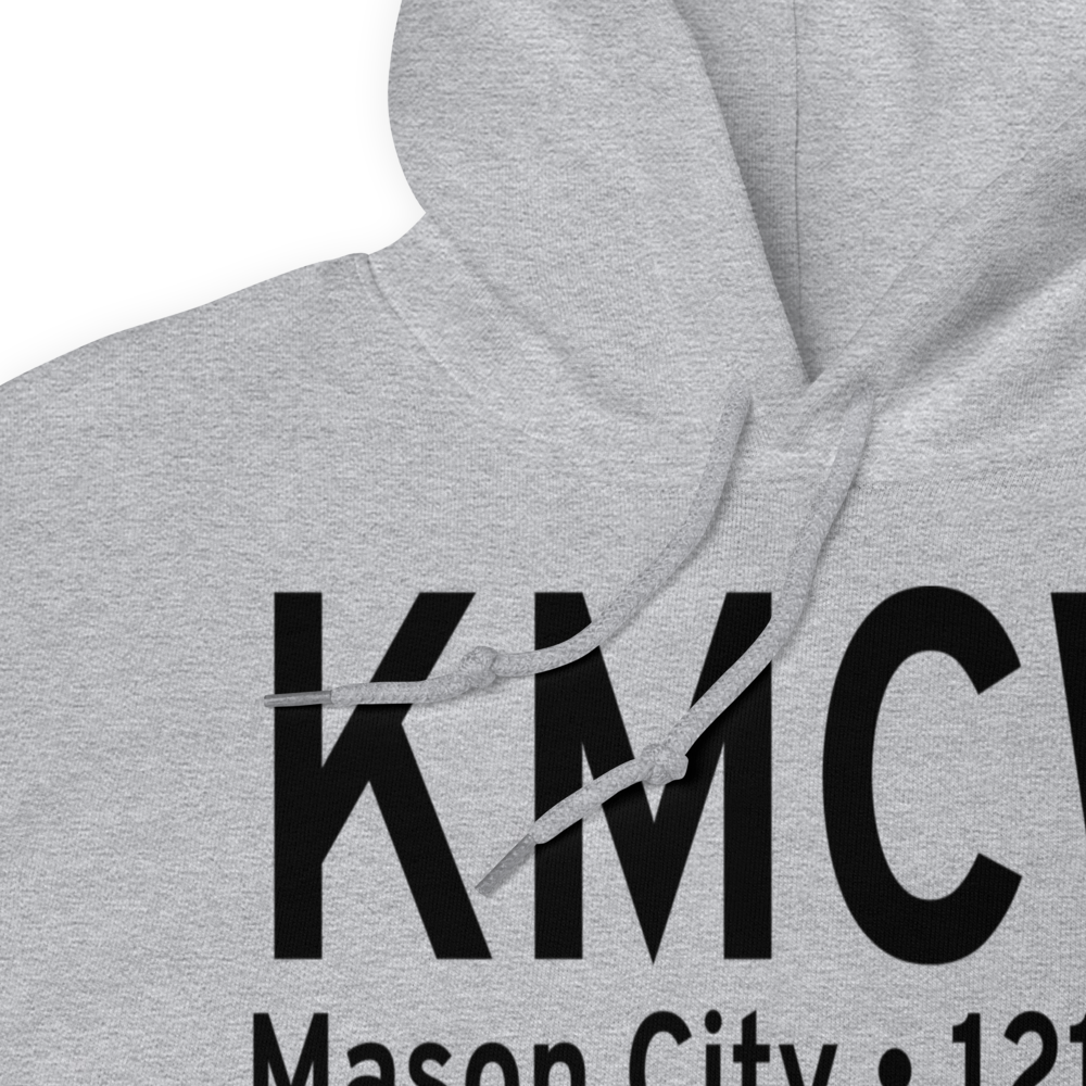 Mason City Municipal Airport (KMCW) ICAO Hoodie Sweatshirt 