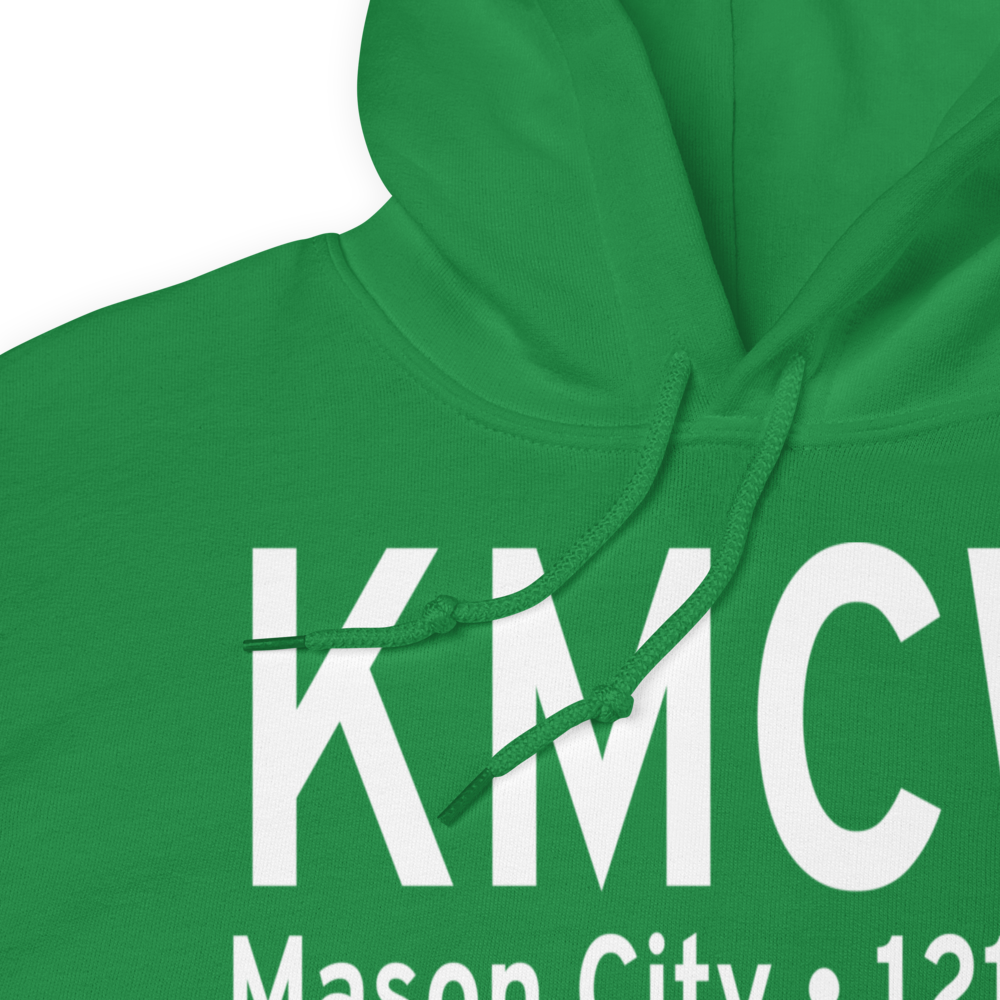 Mason City Municipal Airport (KMCW) ICAO Hoodie Sweatshirt 
