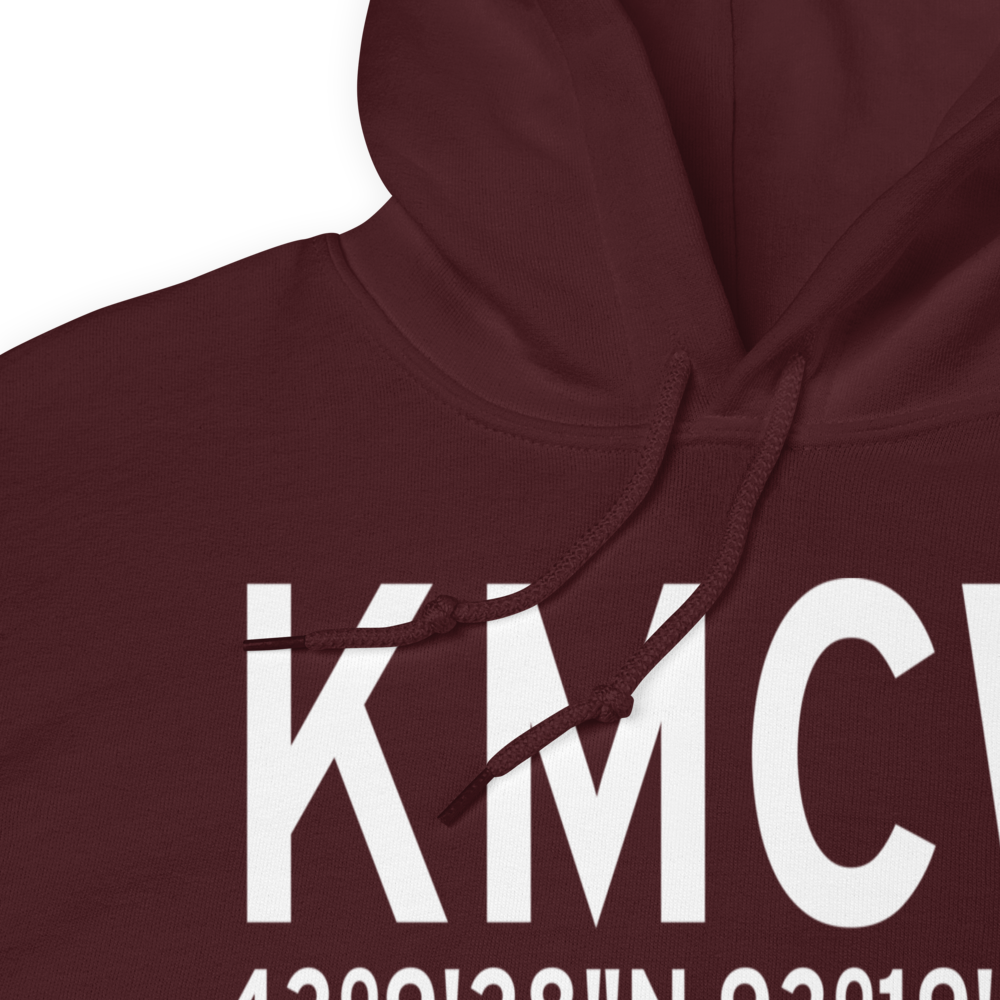 Mason City Municipal Airport (KMCW) ICAO Hoodie Sweatshirt 