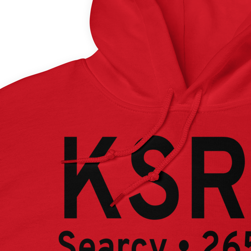Searcy Municipal Airport (KSRC) ICAO Hoodie Sweatshirt 