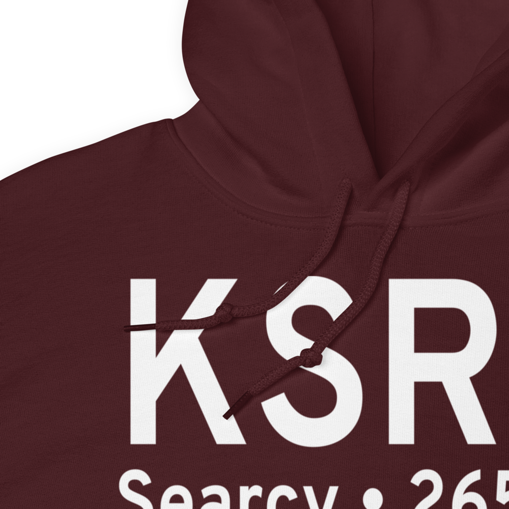 Searcy Municipal Airport (KSRC) ICAO Hoodie Sweatshirt 