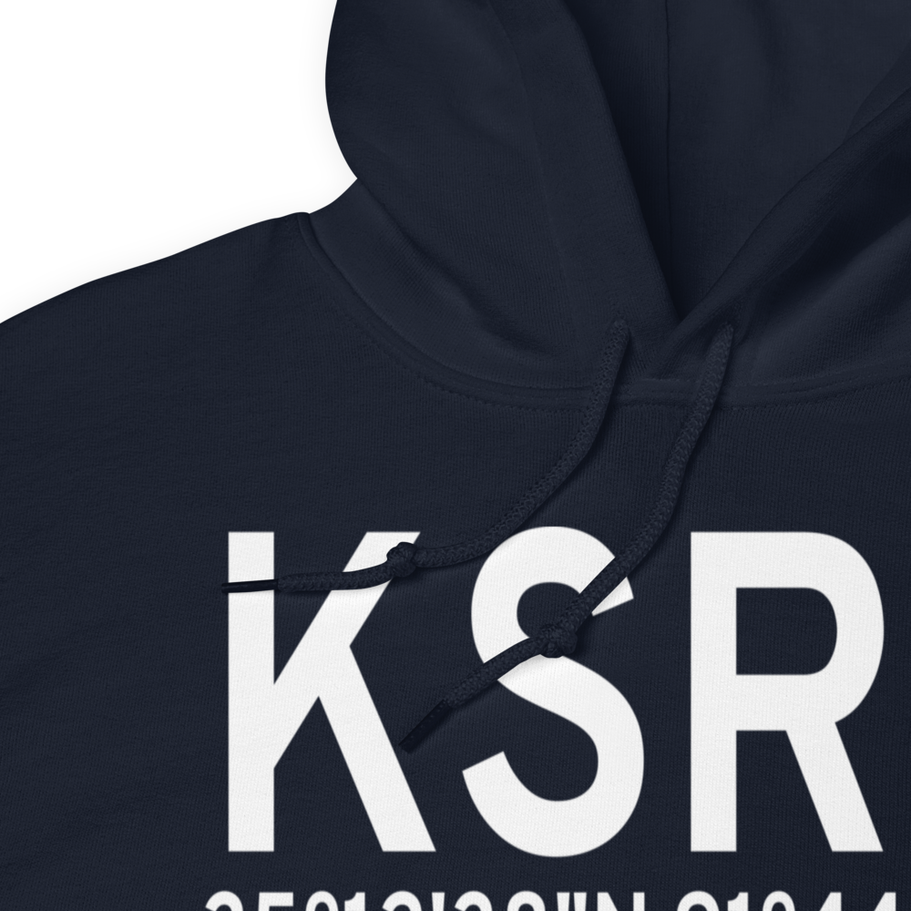 Searcy Municipal Airport (KSRC) ICAO Hoodie Sweatshirt 