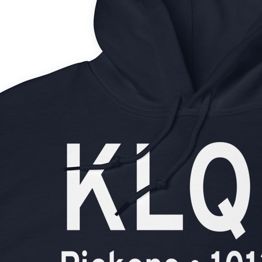 Pickens County Airport (KLQK) ICAO Hoodie Sweatshirt 